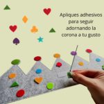Corona de cumpleaños  con números  del 0-9