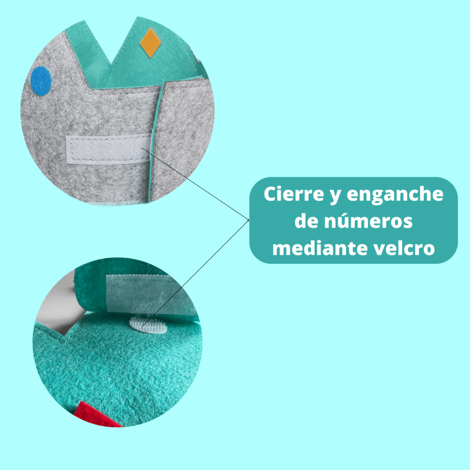 Corona de Rey reversible  con números del 0-9