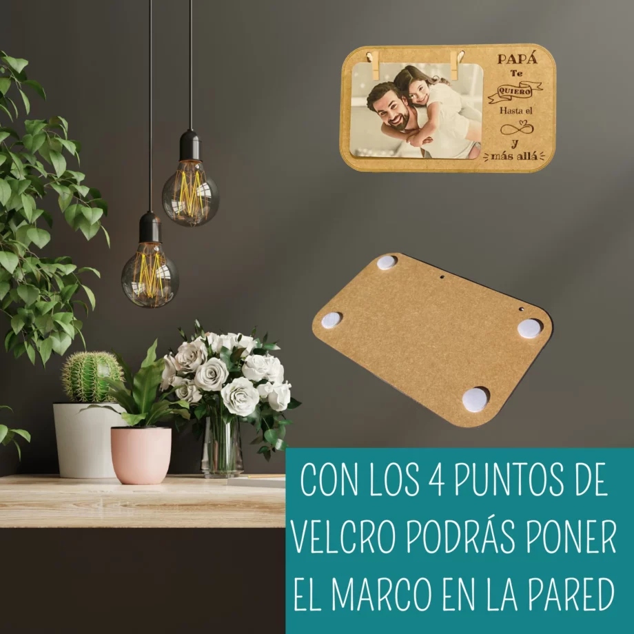 Regalo día del padre | Marco de fotos para PAPÁ