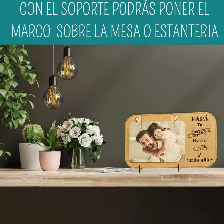 Regalo día del padre | Marco de fotos para PAPÁ