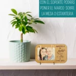 Marco para fotos  "Abuela te quiero hasta el infinito y más allá"