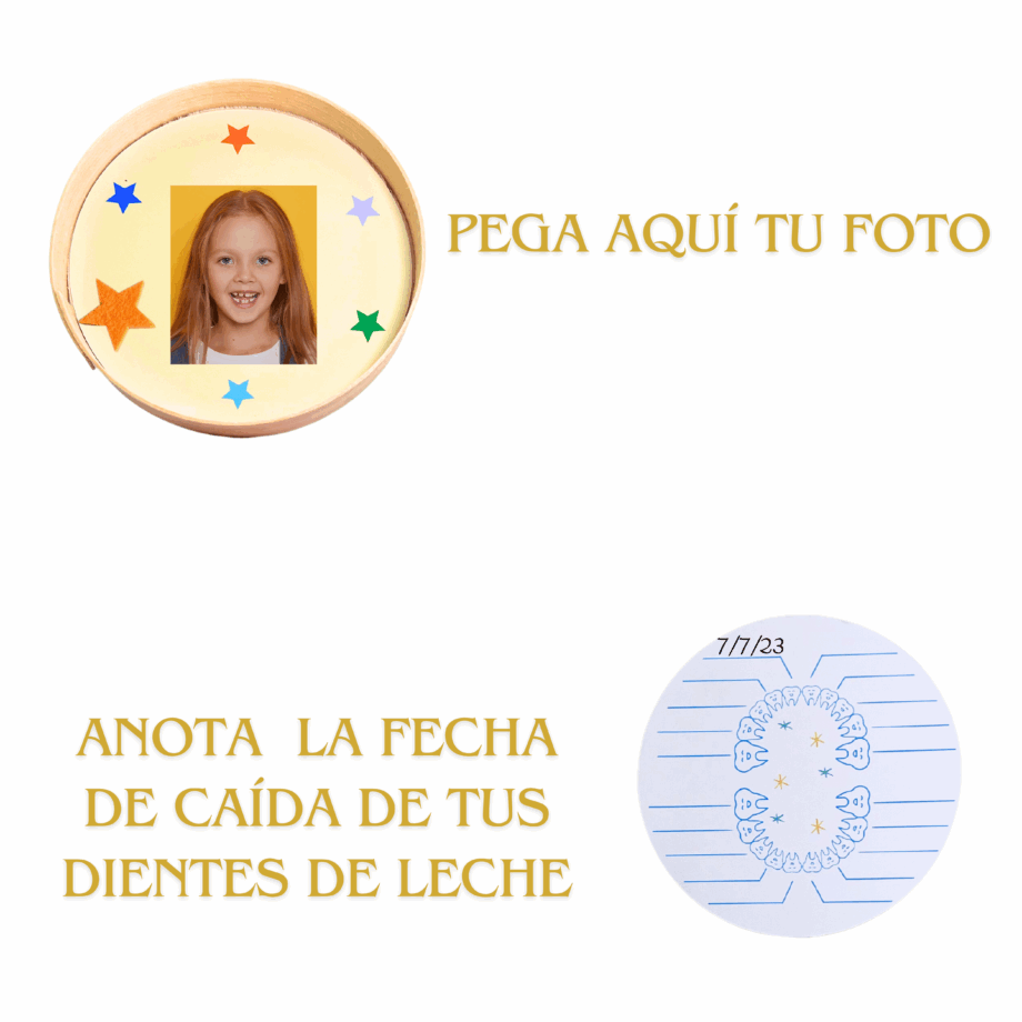 Ratoncito Pérez. Caja para guardar los dientes de leche