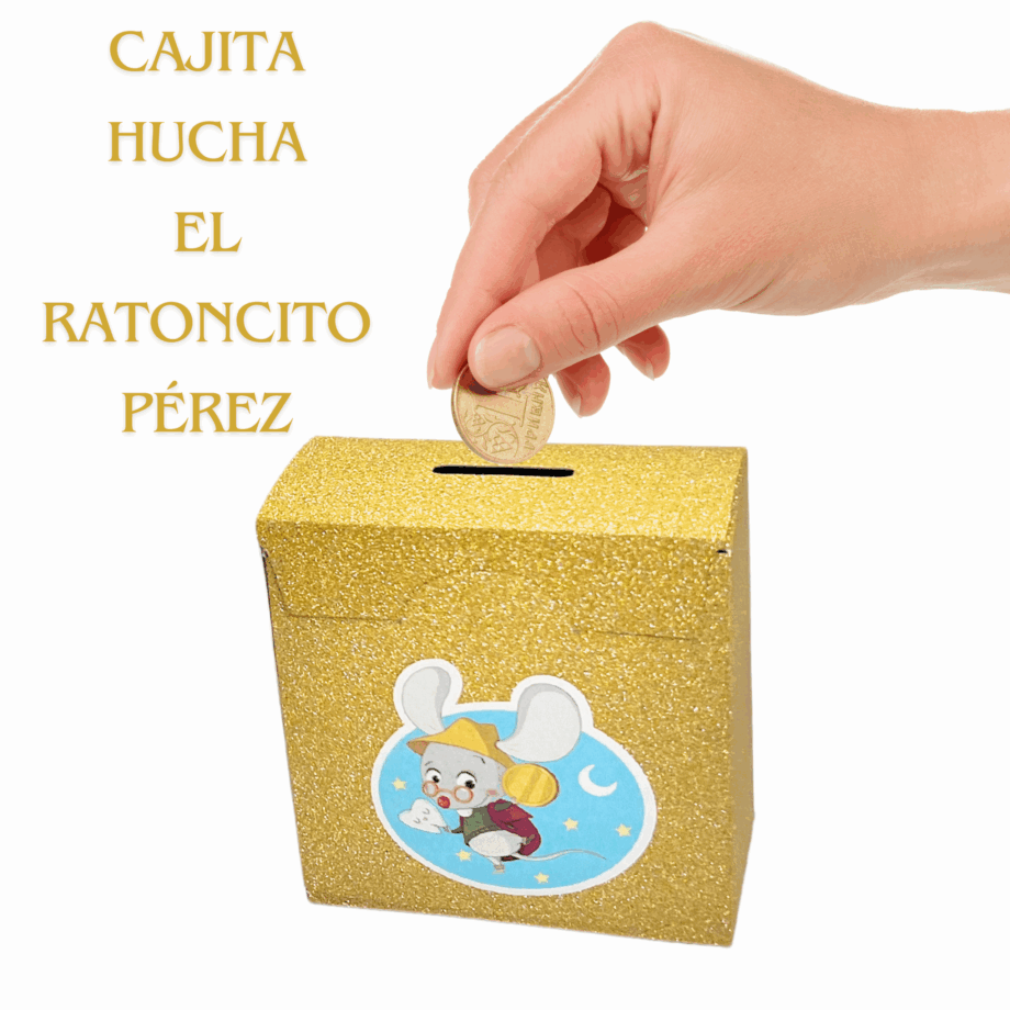 Ratoncito Pérez. Caja para guardar los dientes de leche