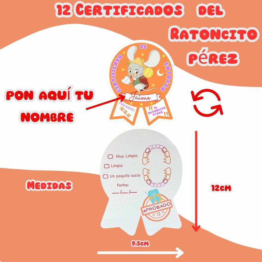 certificado raton perez