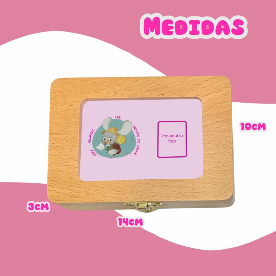 raatoncito perez caja dientes niña