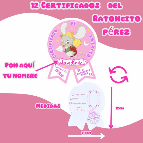 certificados ratoncito perez