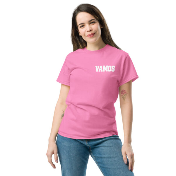 Camiseta manga corta de algodón  unisex VAMOS