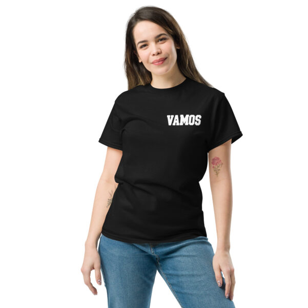 Camiseta manga corta de algodón  unisex VAMOS