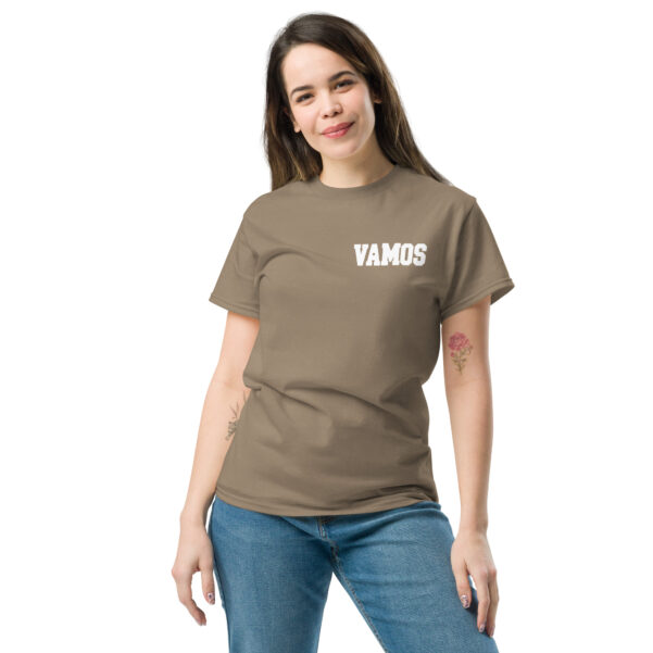 Camiseta manga corta de algodón  unisex VAMOS