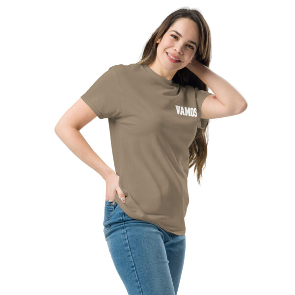 Camiseta manga corta de algodón  unisex VAMOS
