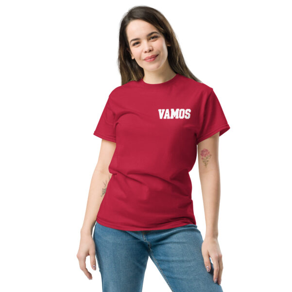 Camiseta manga corta de algodón  unisex VAMOS