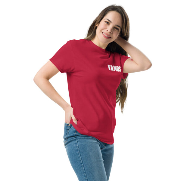 Camiseta manga corta de algodón  unisex VAMOS