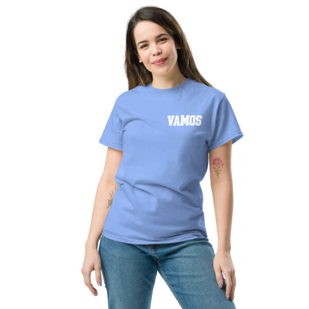 Camiseta manga corta de algodón  unisex VAMOS