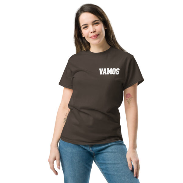 Camiseta manga corta de algodón  unisex VAMOS