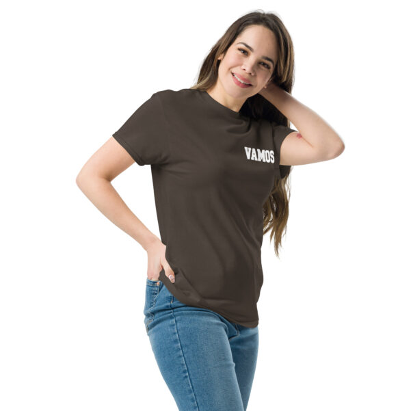 Camiseta manga corta de algodón  unisex VAMOS