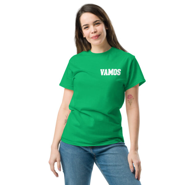 Camiseta manga corta de algodón  unisex VAMOS