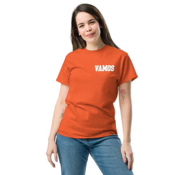 Camiseta manga corta de algodón  unisex VAMOS