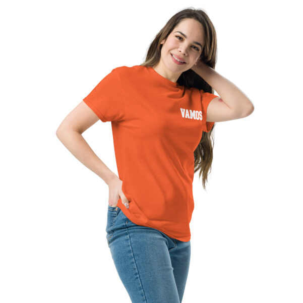 Camiseta manga corta de algodón  unisex VAMOS