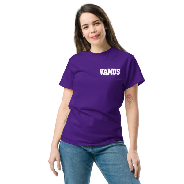 Camiseta manga corta de algodón  unisex VAMOS