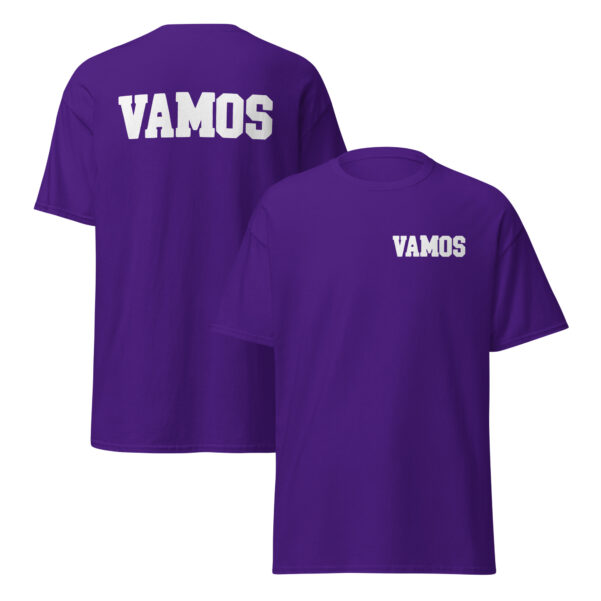 Camiseta manga corta de algodón  unisex VAMOS