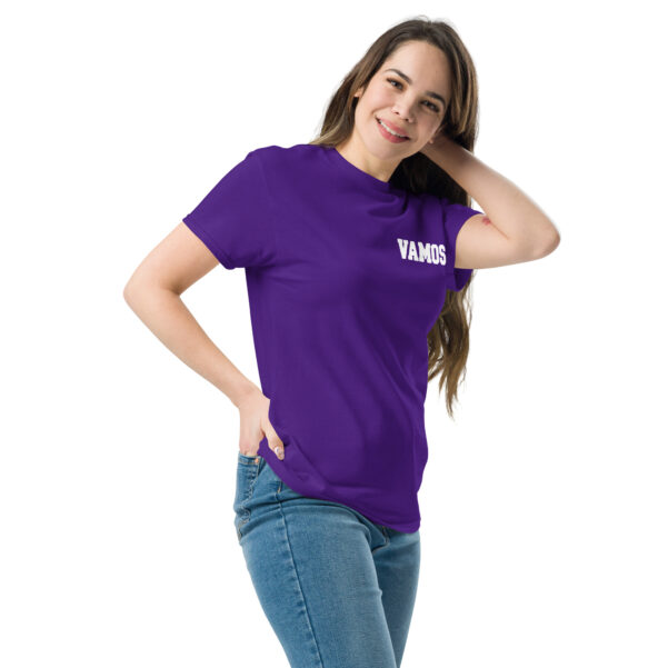 Camiseta manga corta de algodón  unisex VAMOS