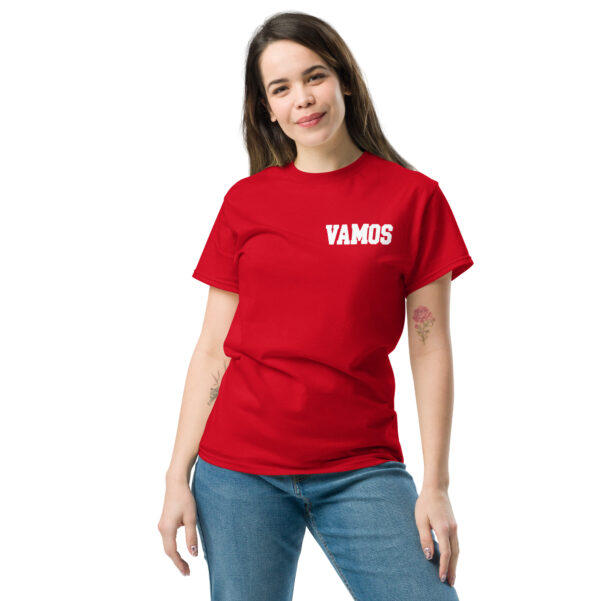 Camiseta manga corta de algodón  unisex VAMOS