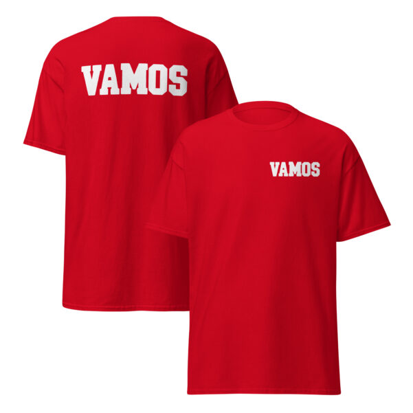 Camiseta manga corta de algodón  unisex VAMOS
