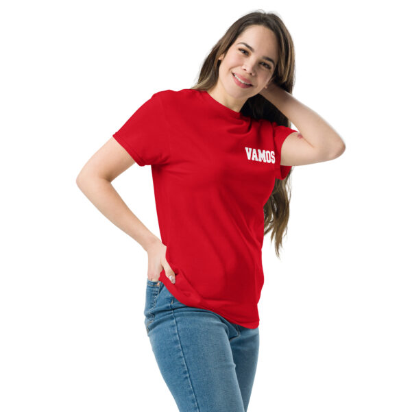 Camiseta manga corta de algodón  unisex VAMOS