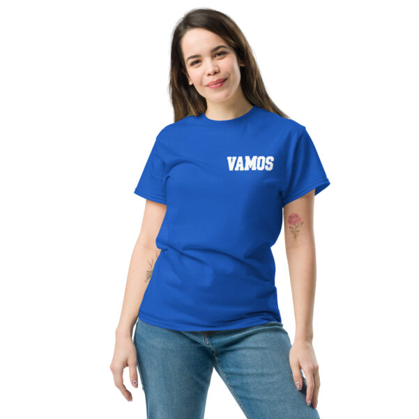 Camiseta manga corta de algodón  unisex VAMOS