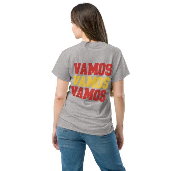 Camiseta manga corta unisex para animar a la Selección Española