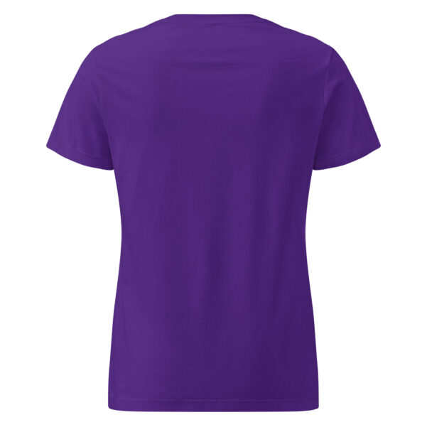 Camiseta manga corta de algodón básica para mujer