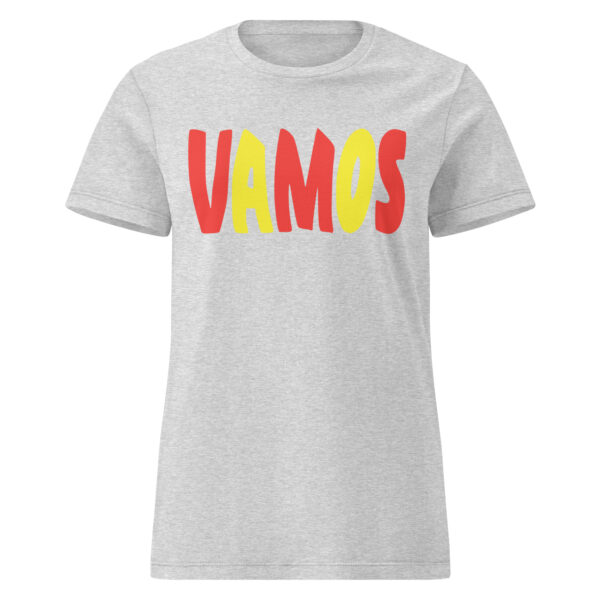 Camiseta manga corta de algodón básica para mujer