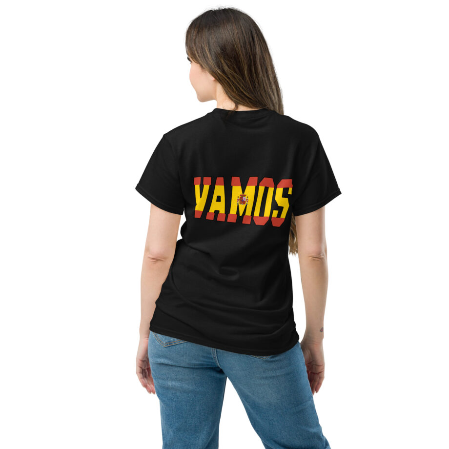 Camisetas unisex  con mensaje VAMOS