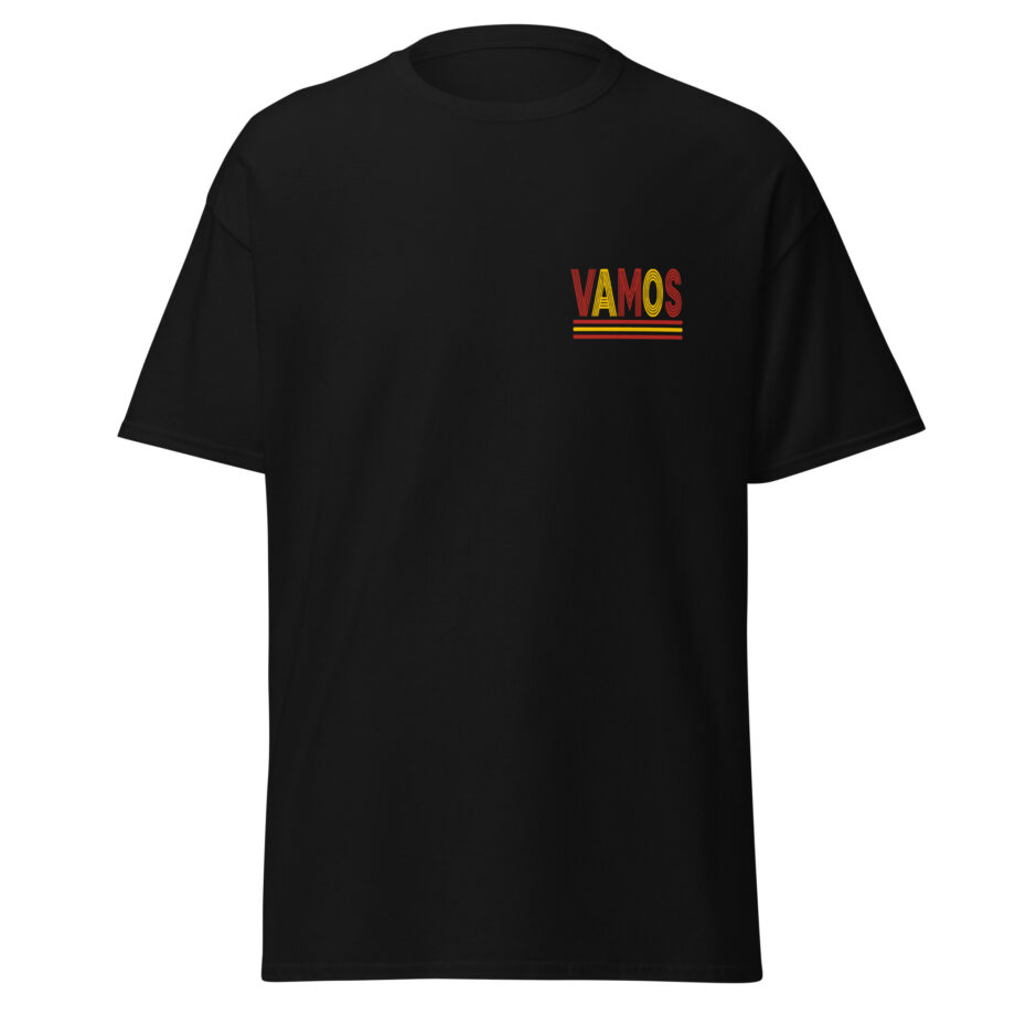 Camiseta VAMOS unisex Inspiración en los colores de la bandera española