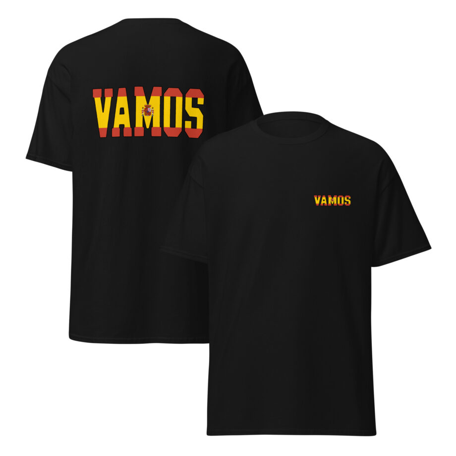 Camisetas unisex  con mensaje VAMOS