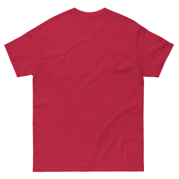Camiseta roja de algodón clásica unisex