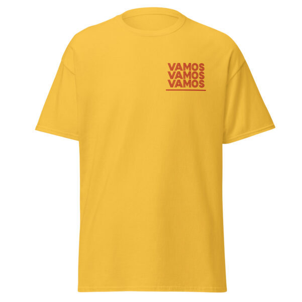 Camiseta amarilla de algodón - Camiseta VAMOS clásica unisex