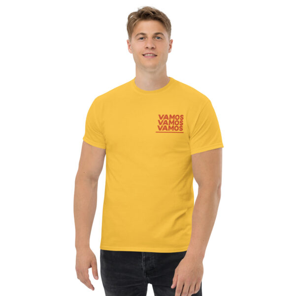 Camiseta amarilla de algodón - Camiseta VAMOS clásica unisex