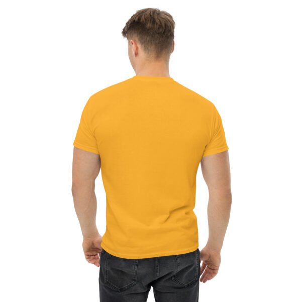 Camiseta amarilla de algodón clásica unisex