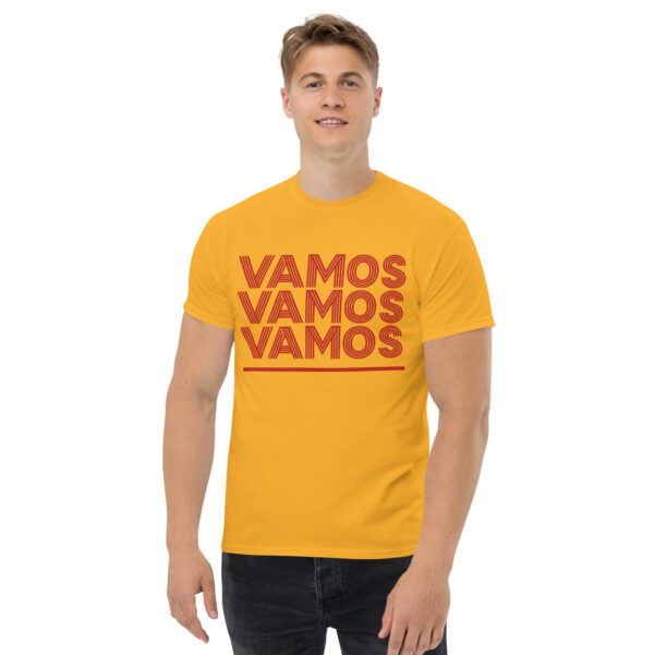 Camiseta amarilla de algodón clásica unisex
