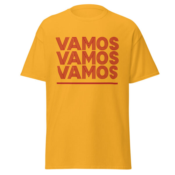 Camiseta amarilla de algodón clásica unisex