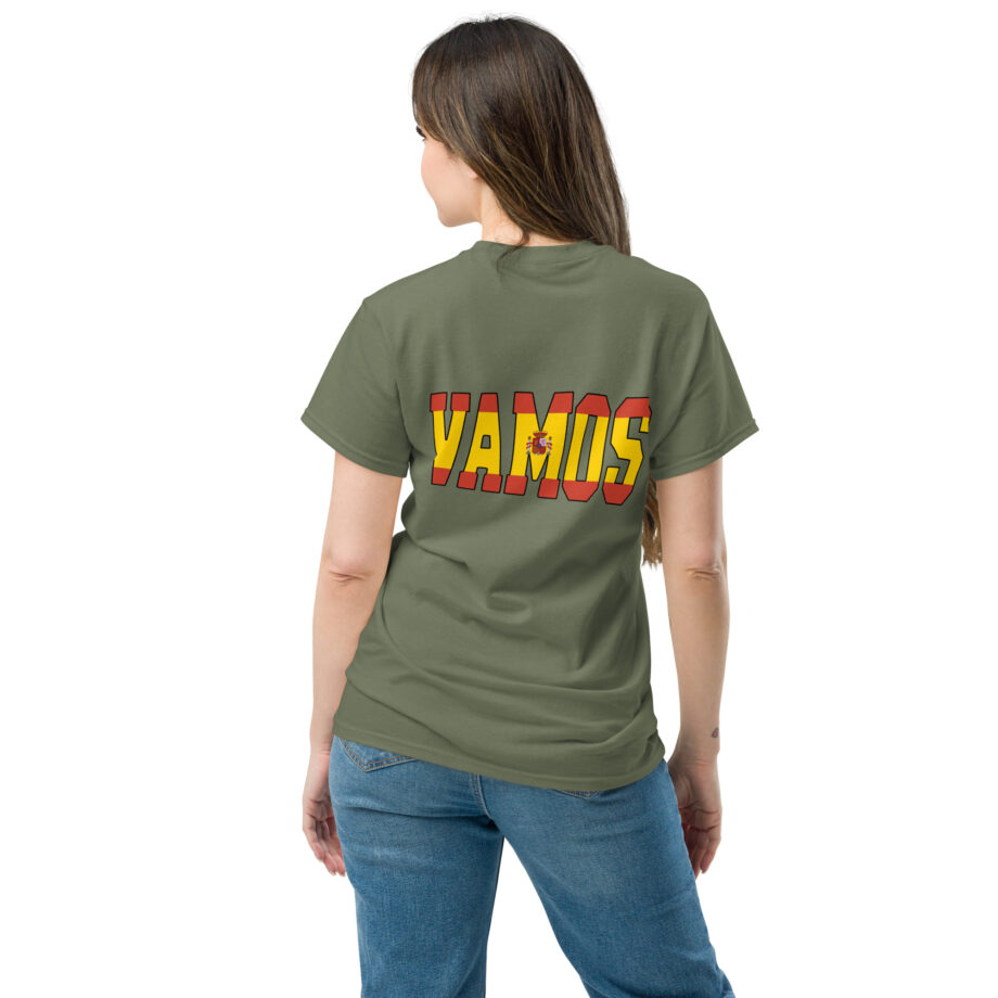 Camisetas unisex  con mensaje VAMOS