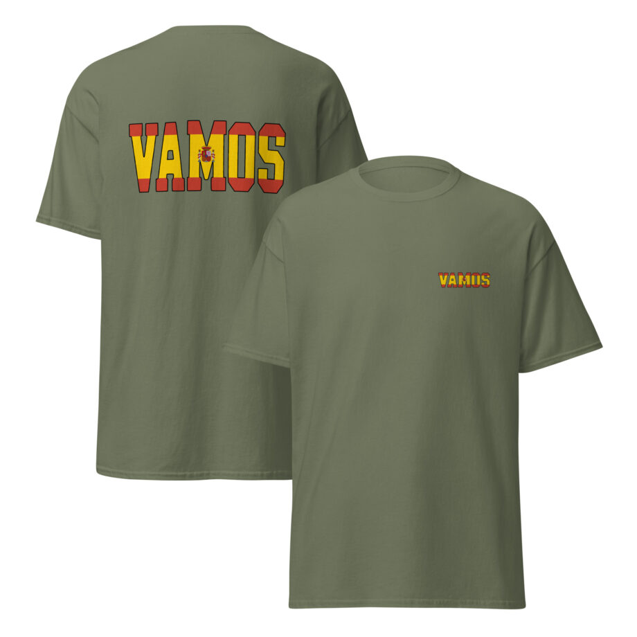 Camisetas unisex  con mensaje VAMOS