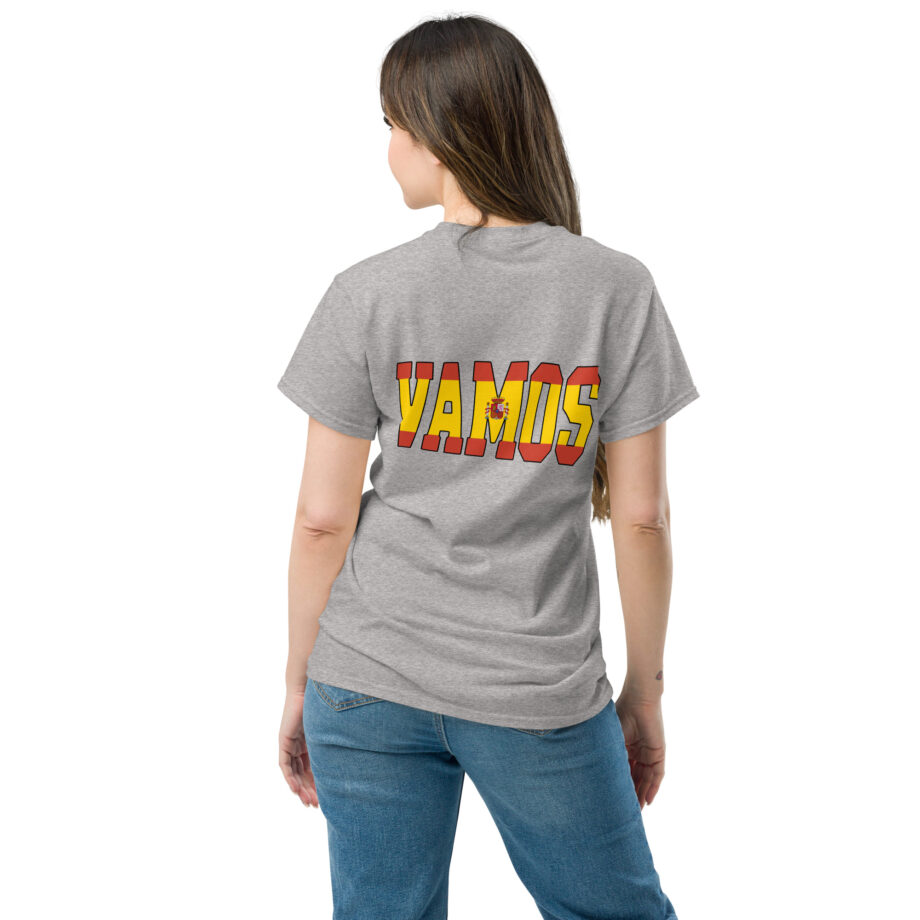 Camisetas unisex  con mensaje VAMOS