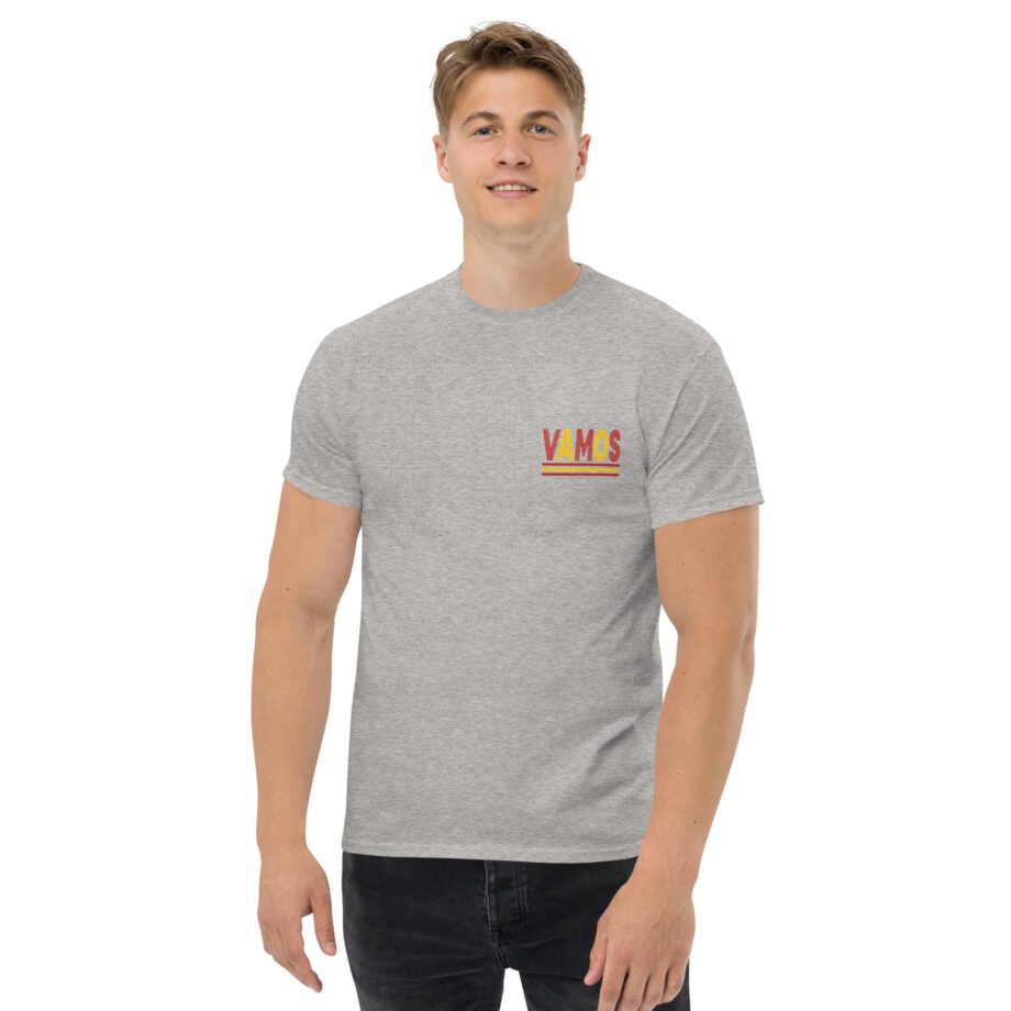 Camiseta VAMOS unisex Inspiración en los colores de la bandera española