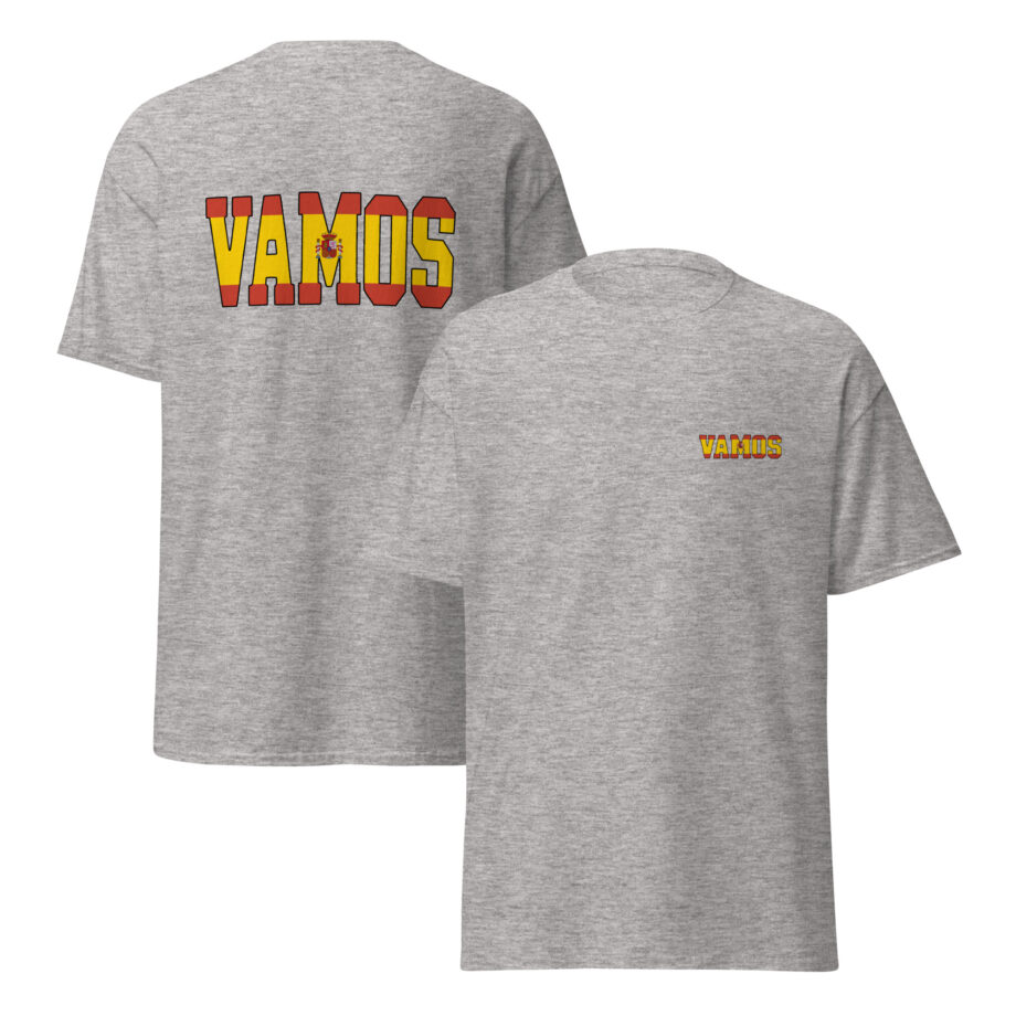 Camisetas unisex  con mensaje VAMOS