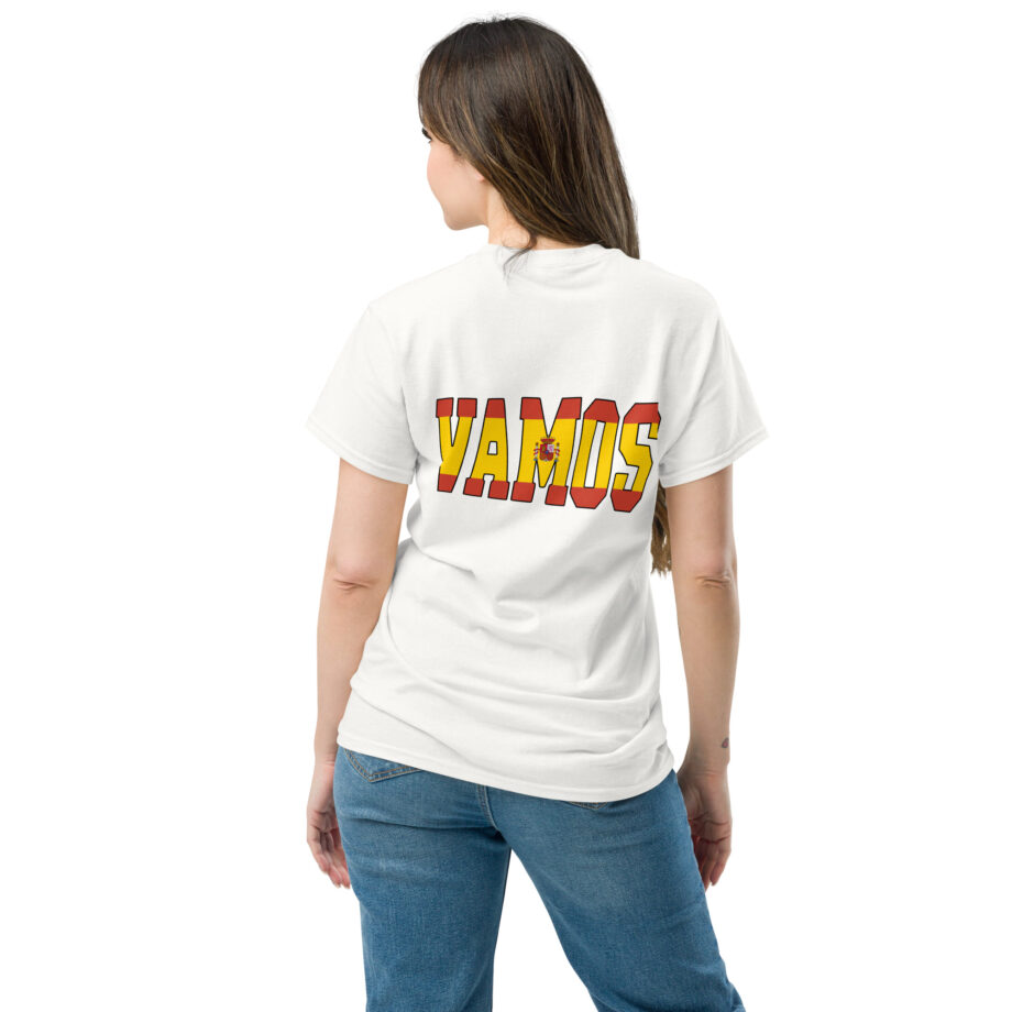 Camisetas unisex  con mensaje VAMOS