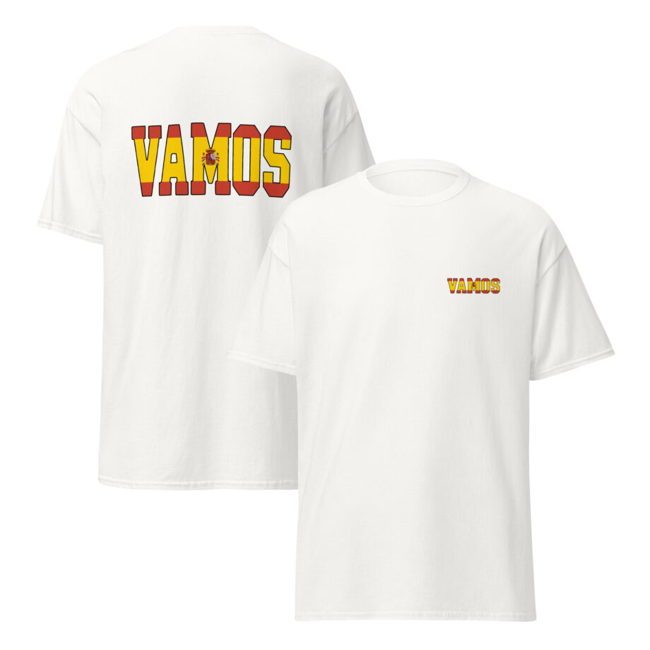 Camisetas unisex  con mensaje VAMOS