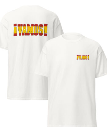 Camiseta manga corta VAMOS impreso para deportistas
