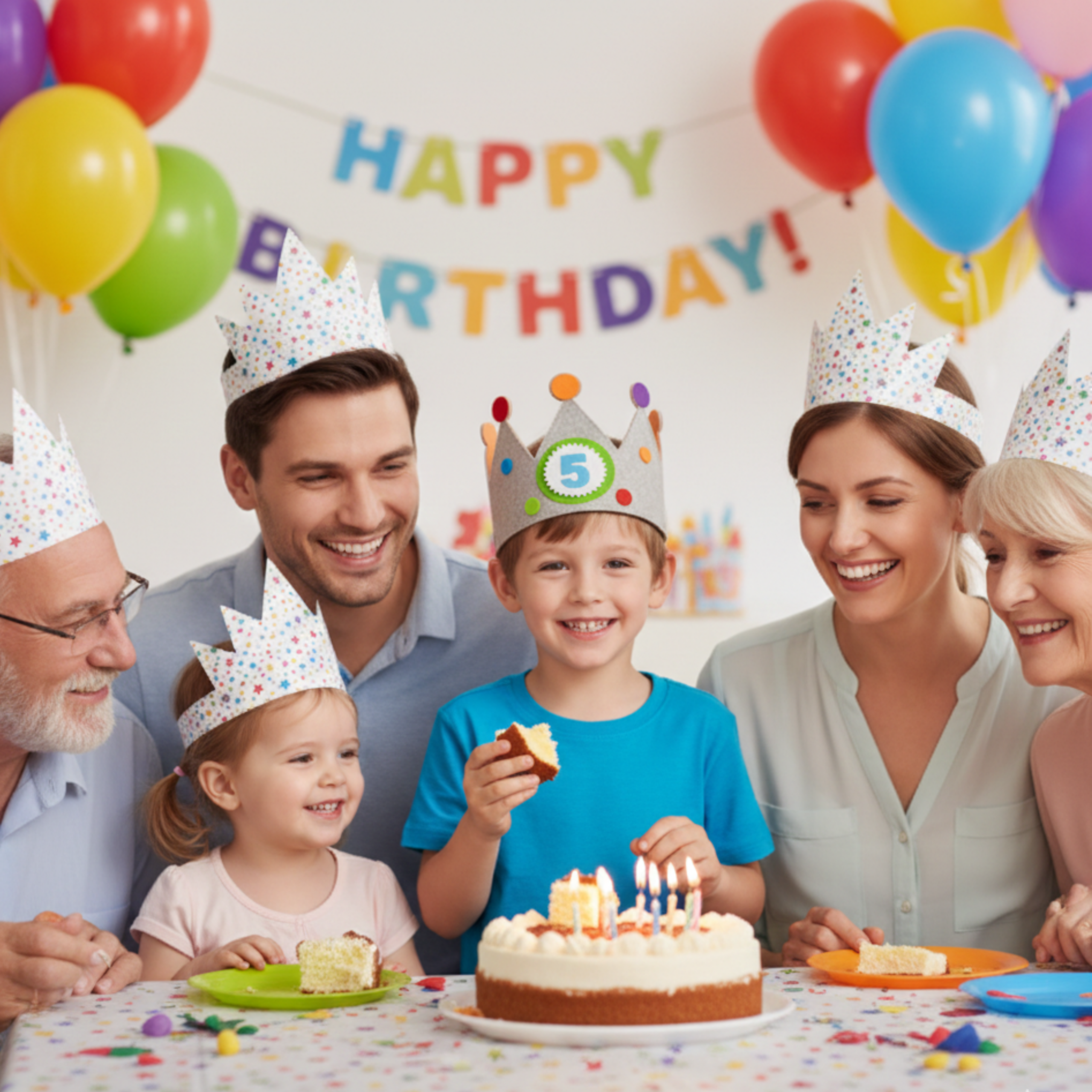 50 Coronas cumple con números del 0-9